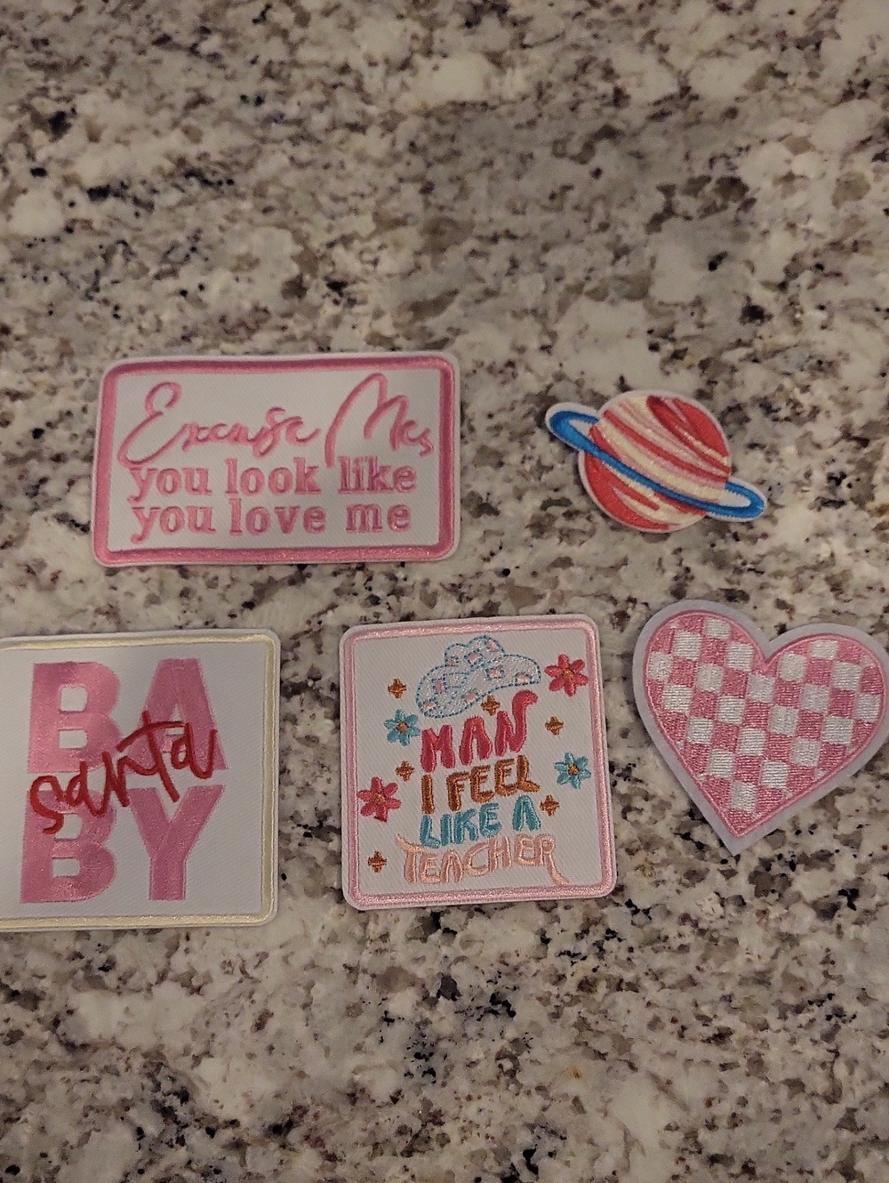 Assorted Patches.